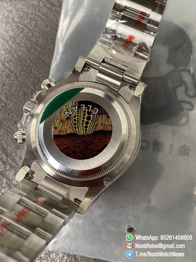 Clean Factory Watch Rolex Daytona Panda 126500LN White Dial Black Cerachrom Bezel 904L Oystersteel SH4131 Movement 07