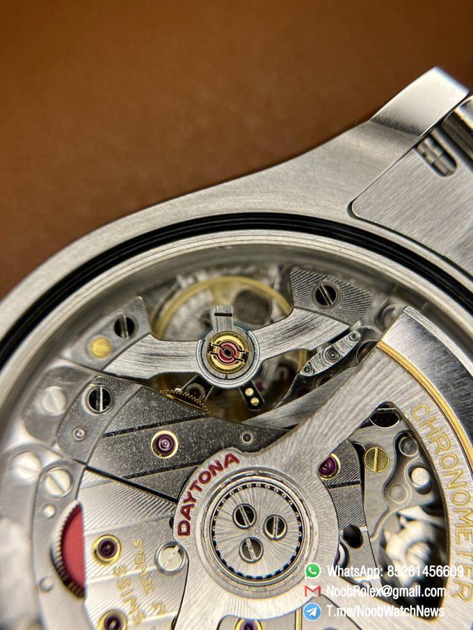 Clean Factory Watch Rolex Daytona Panda 126500LN White Dial Black Cerachrom Bezel 904L Oystersteel SH4131 Movement 14