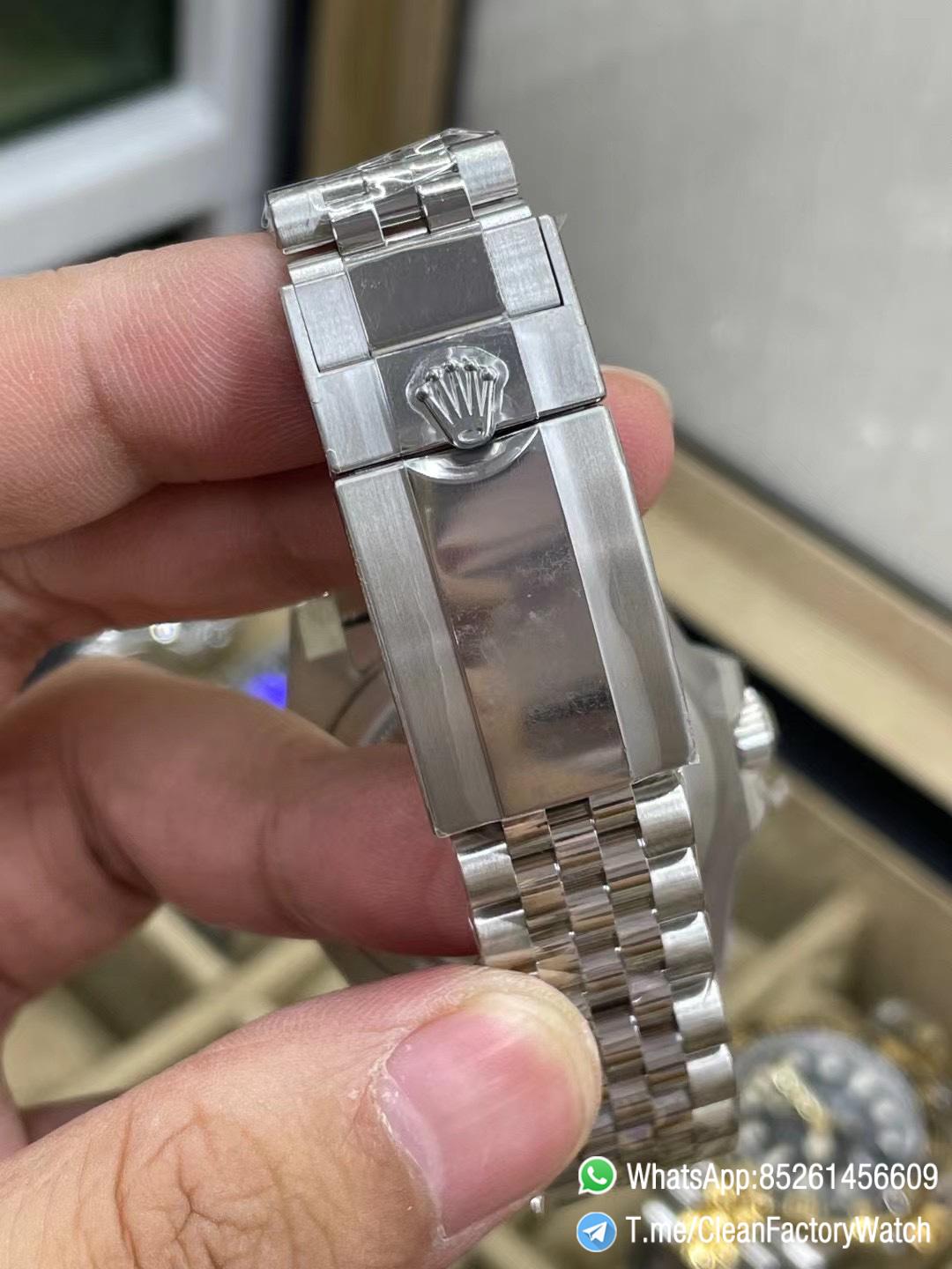 Clean Factory GMT Master II 126710GRNR Black Gray Ceramic Bezel 904L Oystersteel Jubilee Strap DD3285 Movement 07