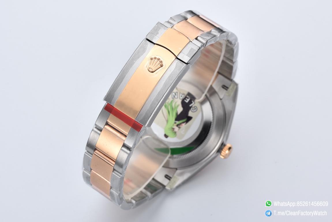 Clean Factory Datejust 126331 41mm 904L Steel Case Chocolate Dial with Stick Markers Rose Gold Bezel 3235 Movement Two Tone Oyster Bracelet 08