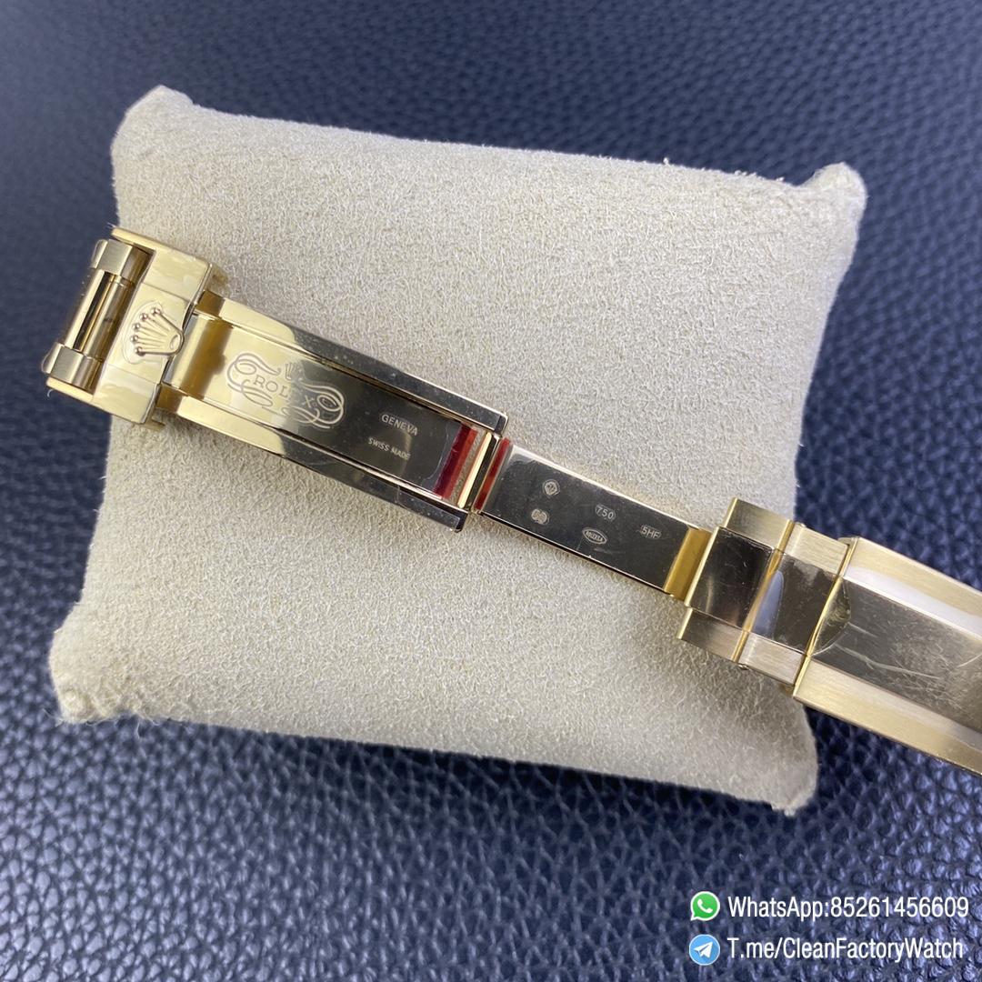 Clean Factory Submariner 116618LN 40mm Black Dial Ceramic Bezel Full Yellow Gold Plated Case Oyster Bracelet SH3135 Movement 08