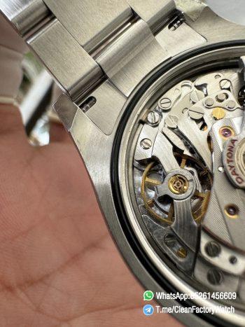 Super Clone Custom Daytona Panda 126500LN Genuine Grasses and ACE Free sprung Balance Caliber 4131 Movement RB White Dial APS Black Cerachrom Bezel 28